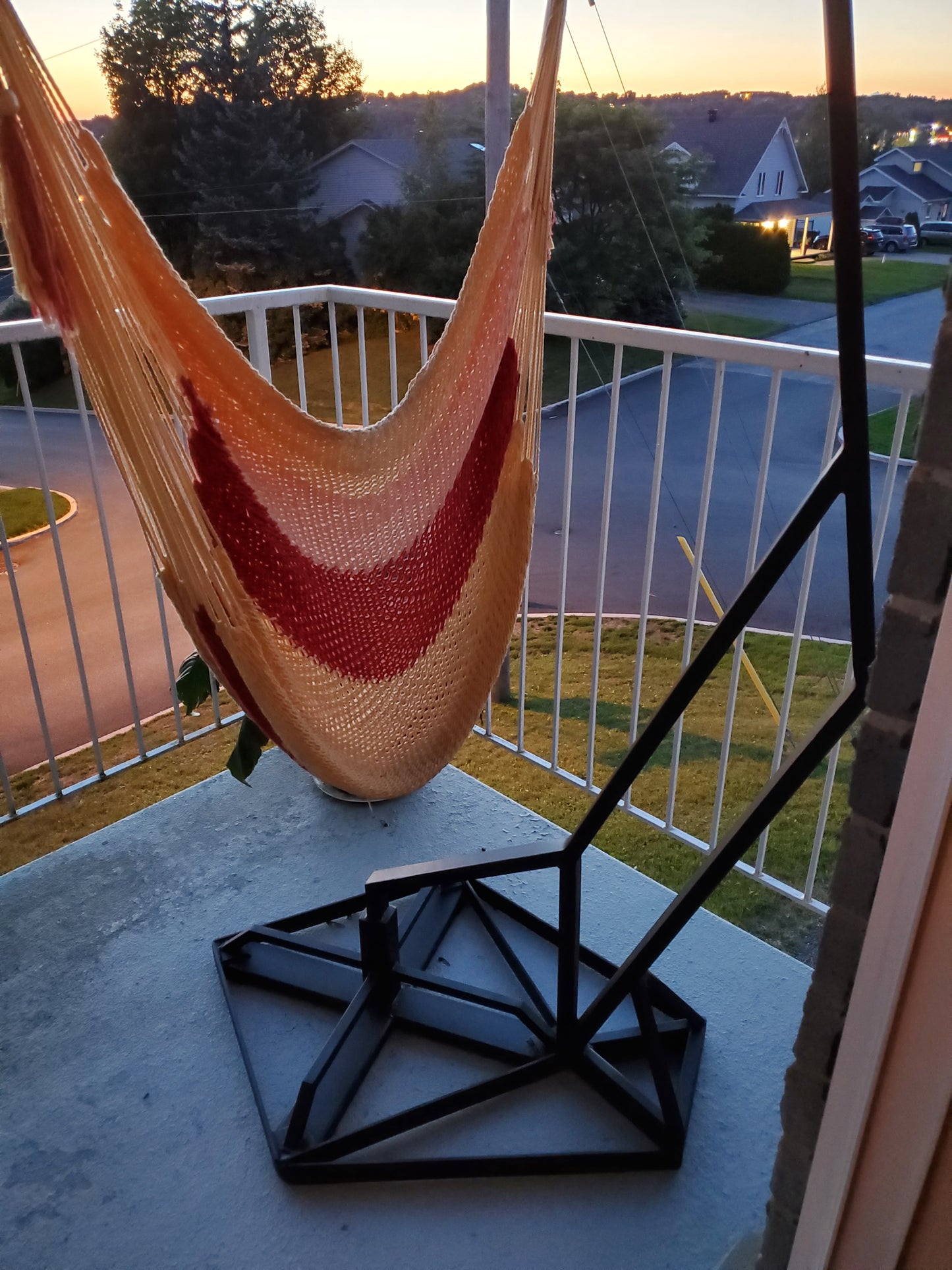 Support en métal pour chaise Hamac